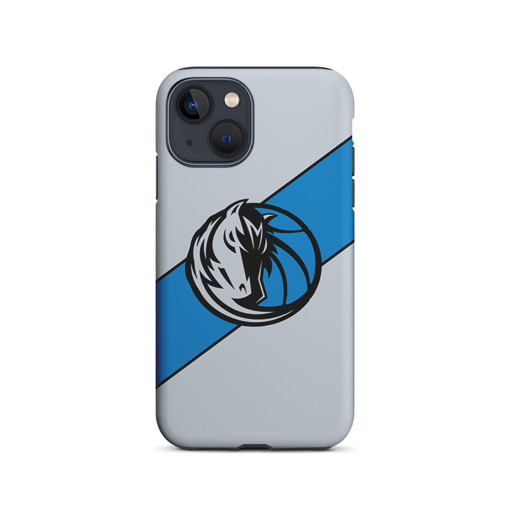 Dallas Mavericks Stripe Blue iPhone 15 Case