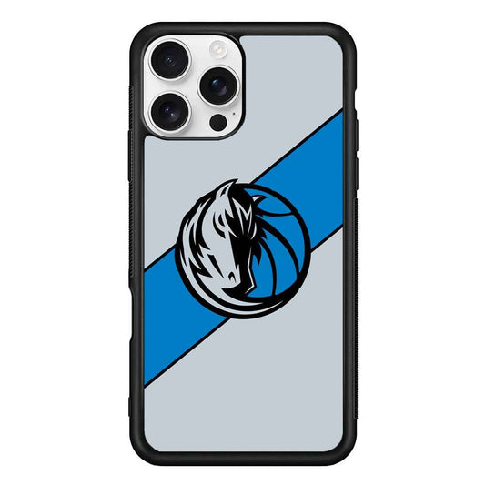 Dallas Mavericks Stripe Blue iPhone 16 Pro Case