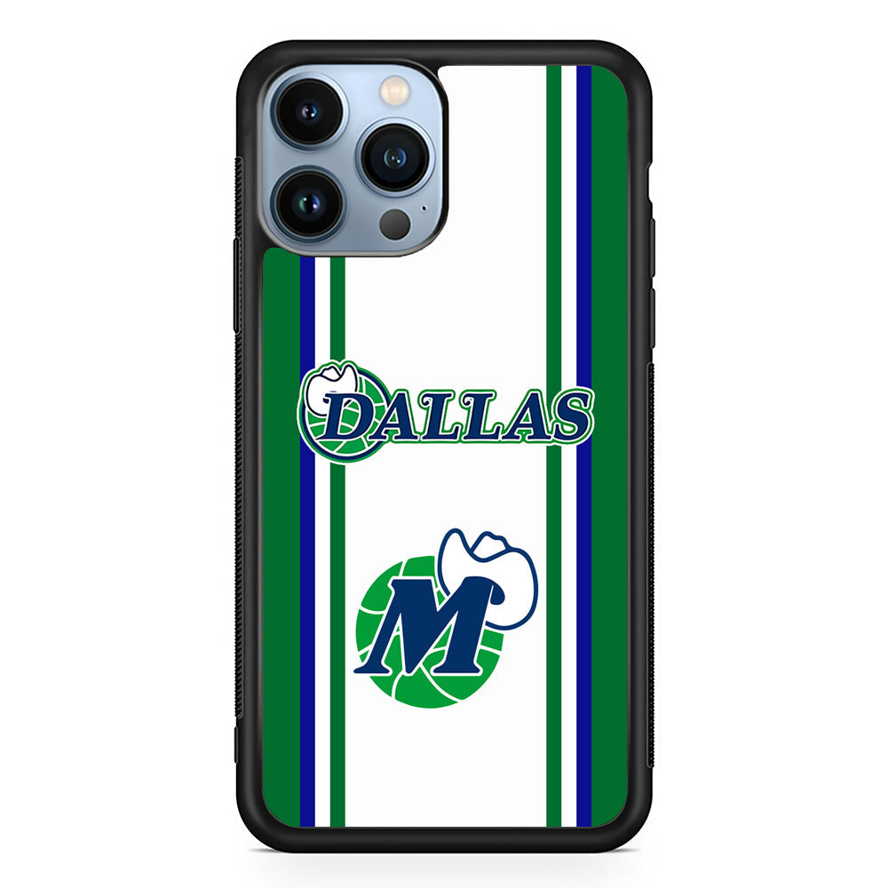 Dallas Mavericks The Center Emblem iPhone 15 Pro Case - Carneyforia
