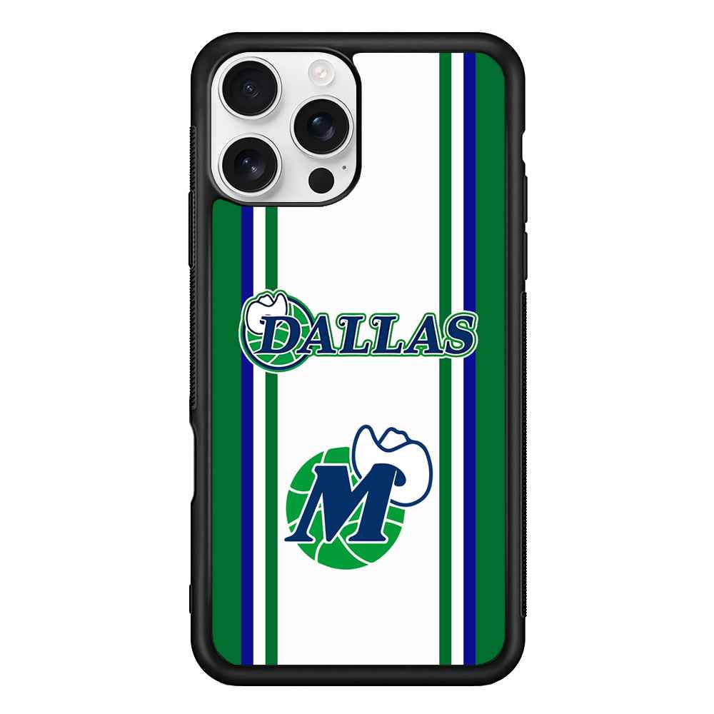Dallas Mavericks The Center Emblem iPhone 16 Pro Case