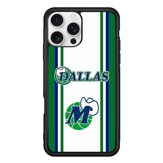 Dallas Mavericks The Center Emblem iPhone 16 Pro Case