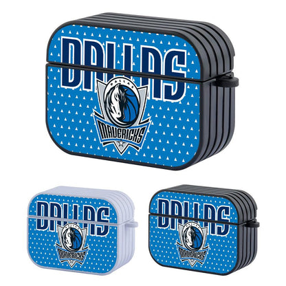 Dallas Mavericks Triangle Patern Apple Airpods Pro Case