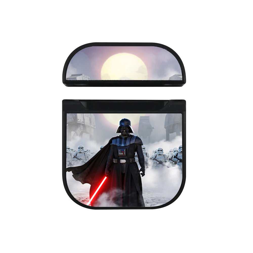 Darth Vader And Troops Apple Airpods Case Black