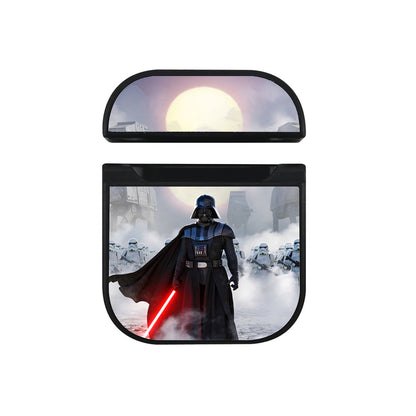 Darth Vader And Troops Apple Airpods Case Black