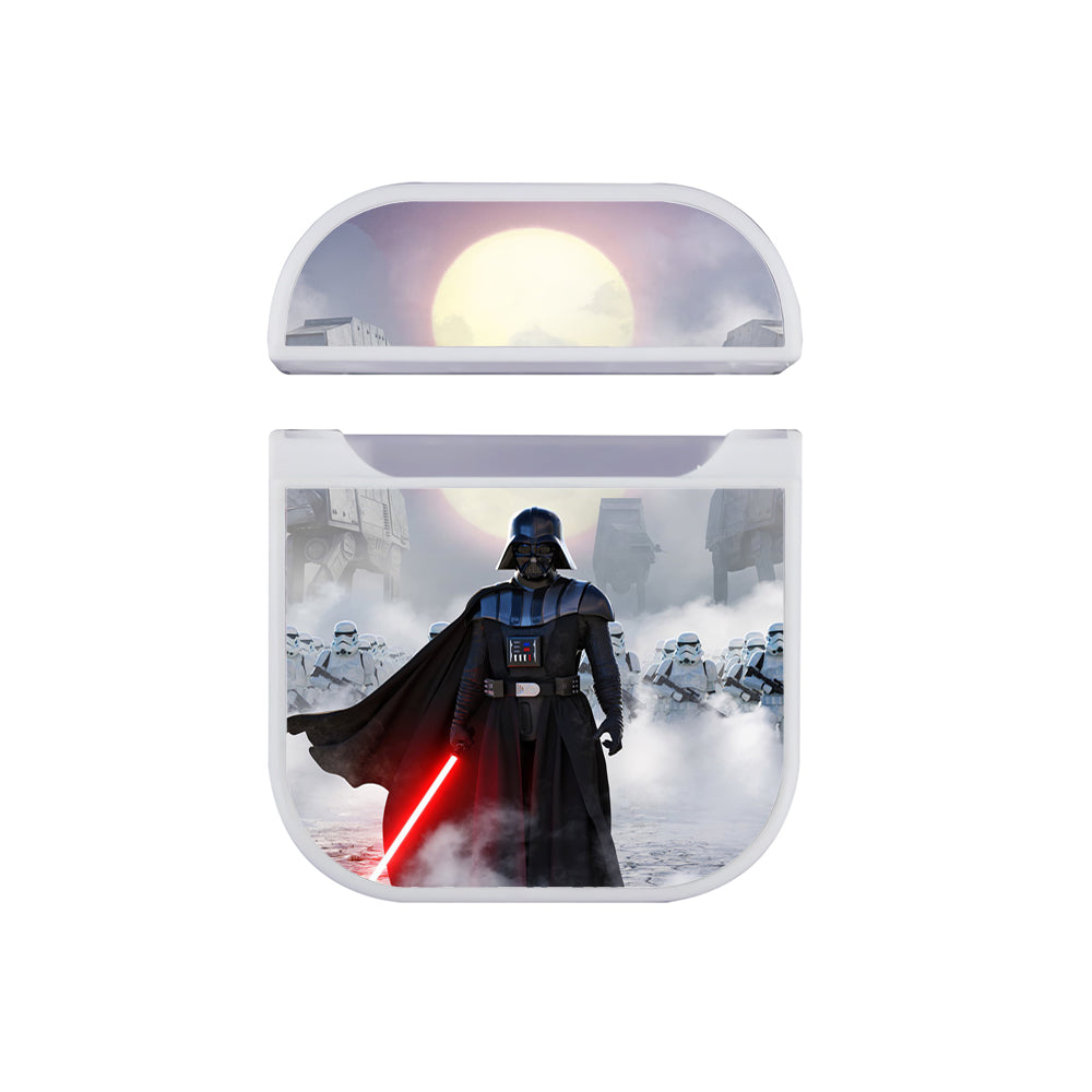 Darth Vader And Troops Apple Airpods Case White