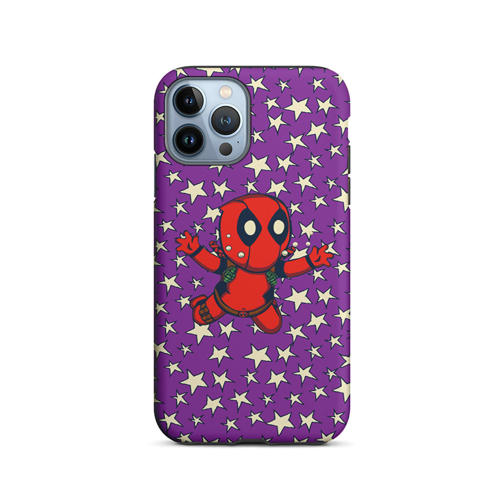 Deadpoll Fly Between The Stars iPhone 15 Pro Max Case