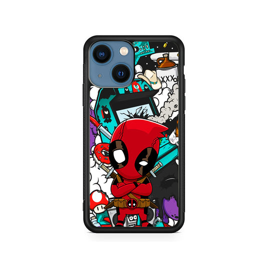 Deadpoll Game Repair iPhone 14 Case - Carneyforia
