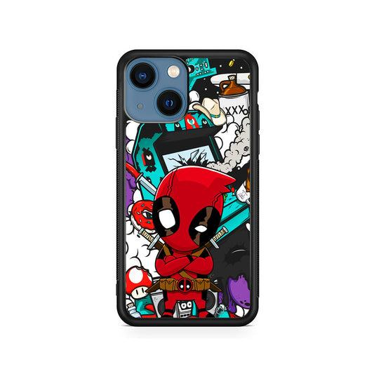 Deadpoll Game Repair iPhone 14 Plus Case - Carneyforia