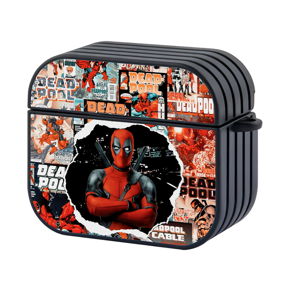 Deadpool Comic Hero Apple Airpods 4 Case