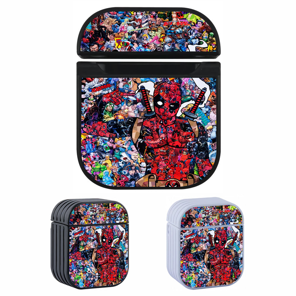 Deadpool Comic Heroes Apple Airpods Case