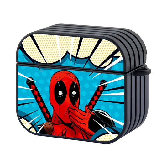 Deadpool Speechless Comic Apple Airpods 4 Case