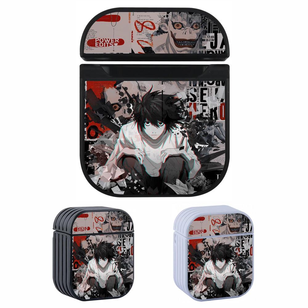 Death Note Blank Gaze Full of Power Apple Airpods Case