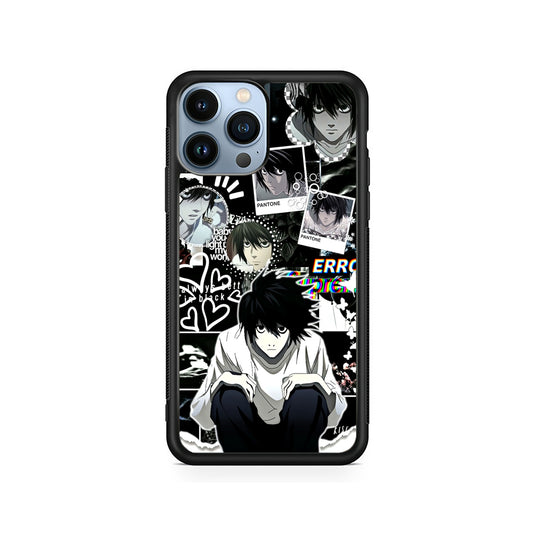 Death Note Lawliet Pantone iPhone 15 Pro Max Case