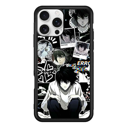 Death Note Lawliet Pantone iPhone 16 Pro Case