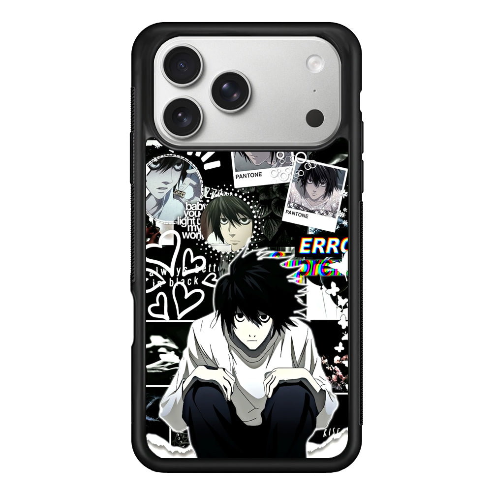 Death Note Lawliet Pantone iPhone 17 Pro Max Case