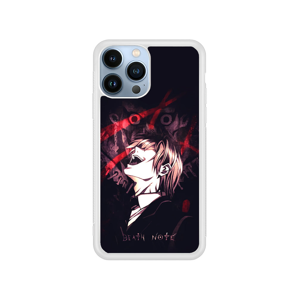 Death Note Satisfied Laugh iPhone 14 Pro Max Case