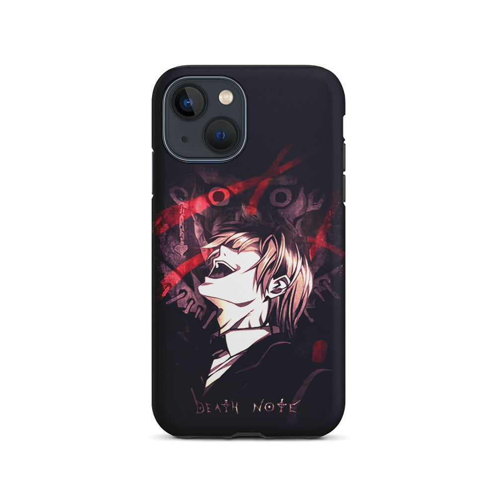 Death Note Satisfied Laugh iPhone 15 Plus Case