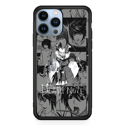 Death Note Silhouette of The Scene iPhone 14 Pro Max Case - Carneyforia