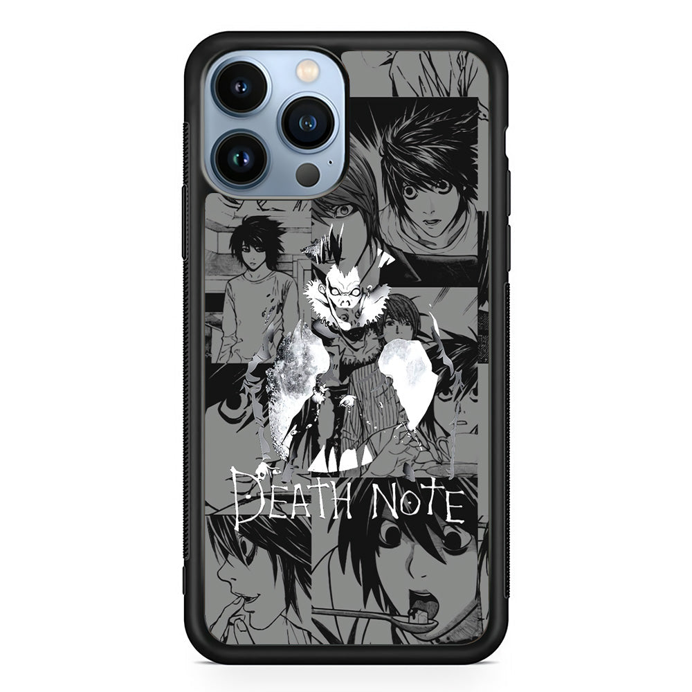 Death Note Silhouette of The Scene iPhone 15 Pro Case - Carneyforia