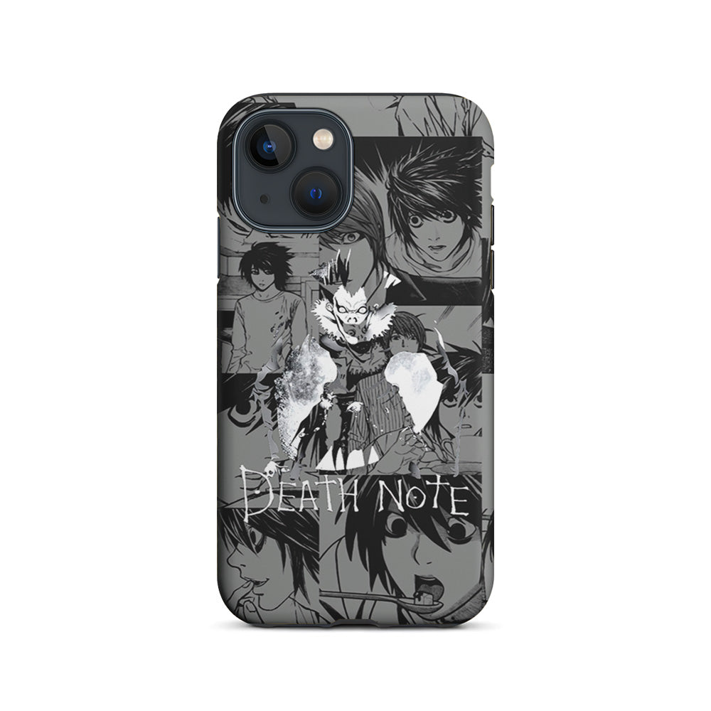 Death Note Silhouette of The Scene iPhone 15 Case