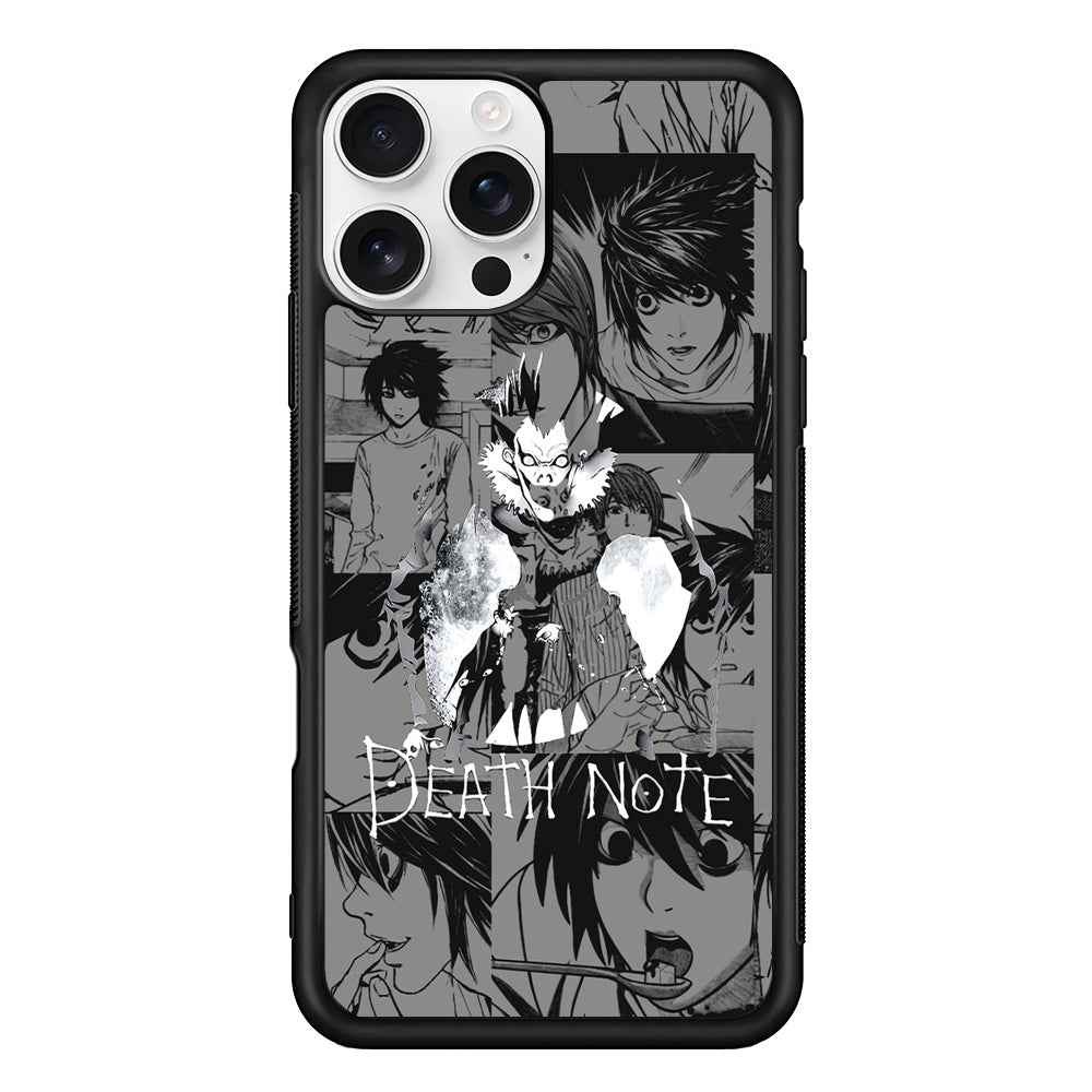 Death Note Silhouette of The Scene iPhone 16 Pro Case