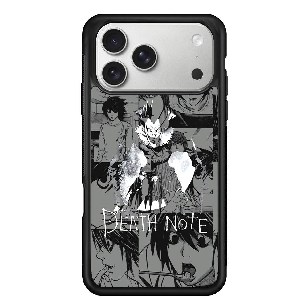 Death Note Silhouette of The Scene iPhone 17 Pro Max Case