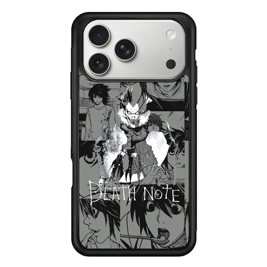 Death Note Silhouette of The Scene iPhone 17 Pro Max Case