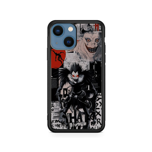 Death Note Smile from Ryuk iPhone 14 Plus Case - Carneyforia