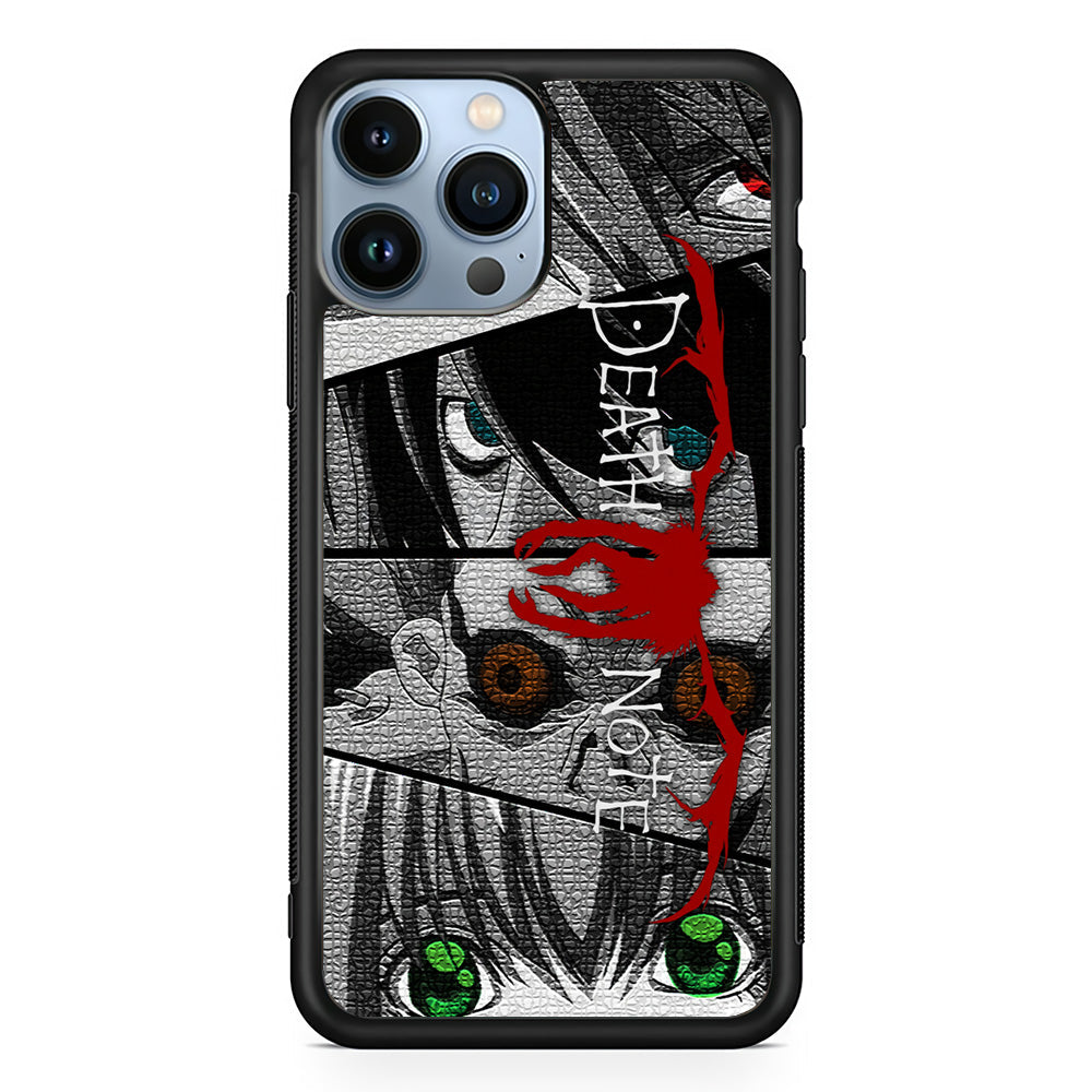 Death Note The Stare iPhone 15 Pro Case - Carneyforia