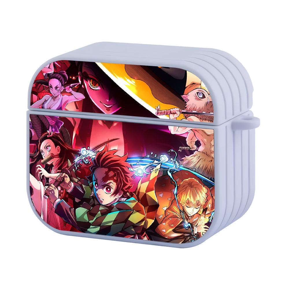 Demon Slayer Against The Strong Enemies Apple Airpods 4 Case White