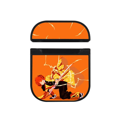 Demon Slayer Assault Slap Apple Airpods Case Black