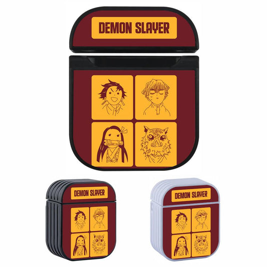 Demon Slayer Face After Work Apple Airpods Case