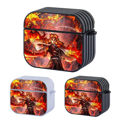 Demon Slayer Rengoku Blade of Fire Apple Airpods 4 Case