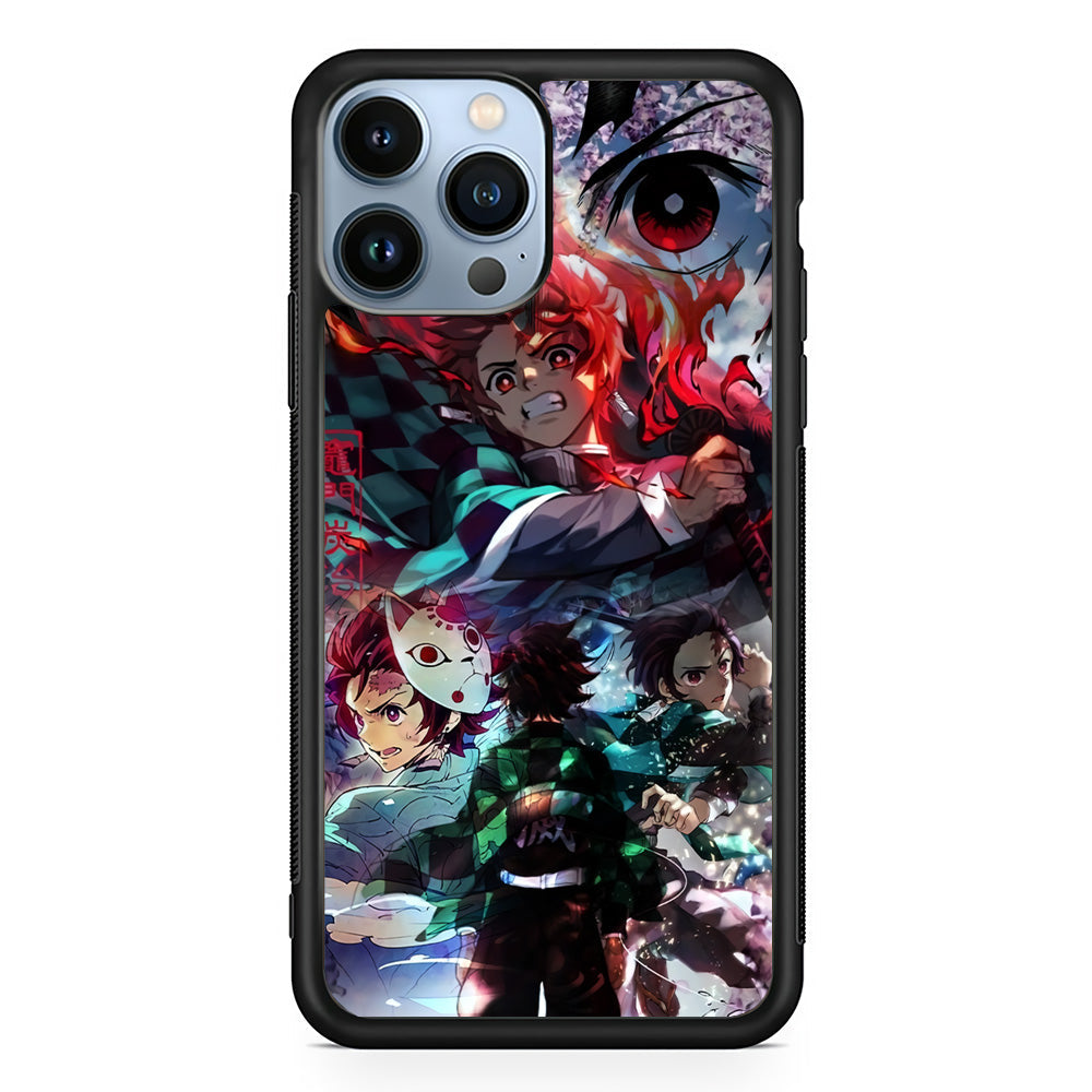 Demon Slayer Soul of Fighter iPhone 15 Pro Case - Carneyforia