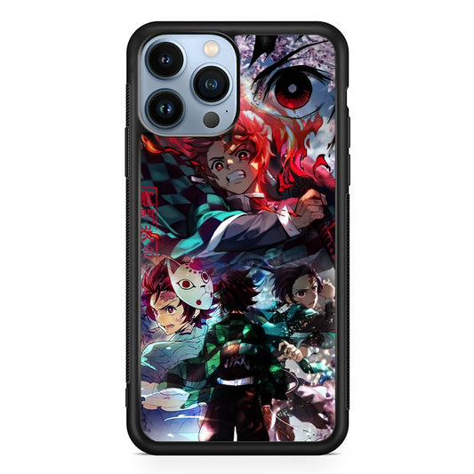 Demon Slayer Soul of Fighter iPhone 15 Pro Case - Carneyforia