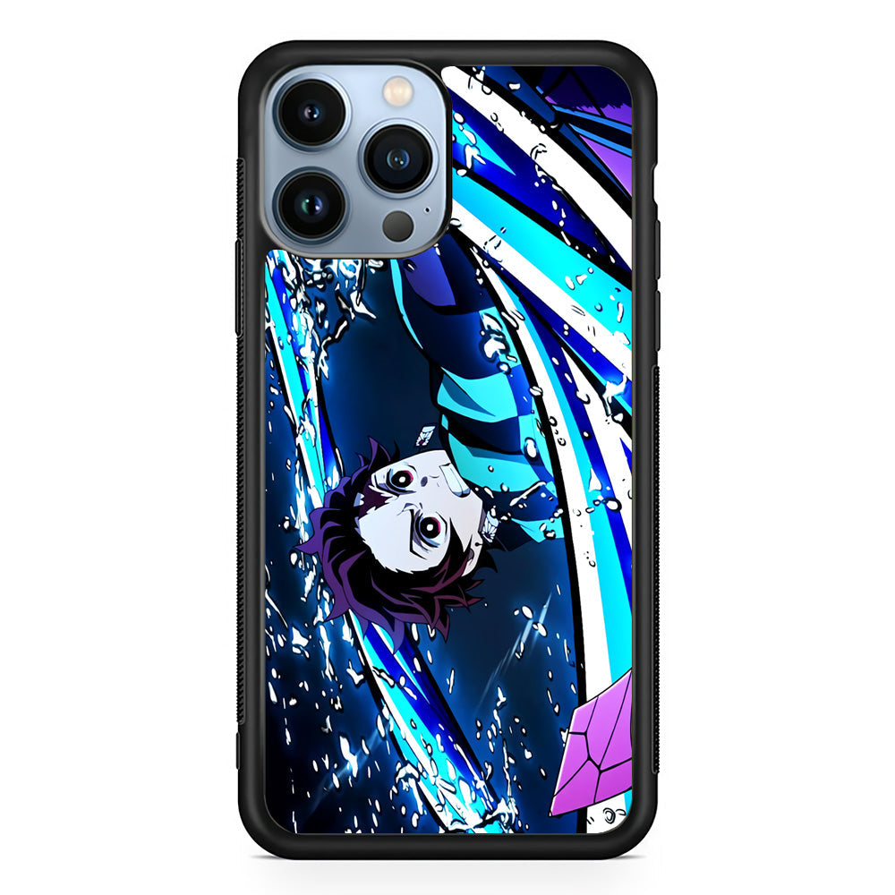 Demon Slayer Tanjiro Supremation iPhone 15 Pro Case - Carneyforia