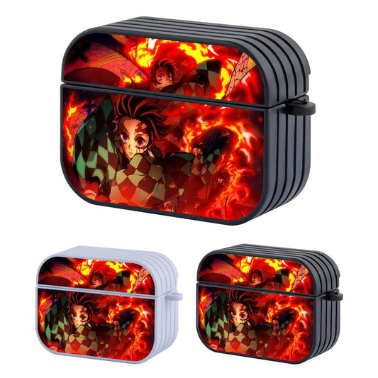 Demon Slayer The Stare of Blood Tears Apple Airpods Pro Case-Carneyforia
