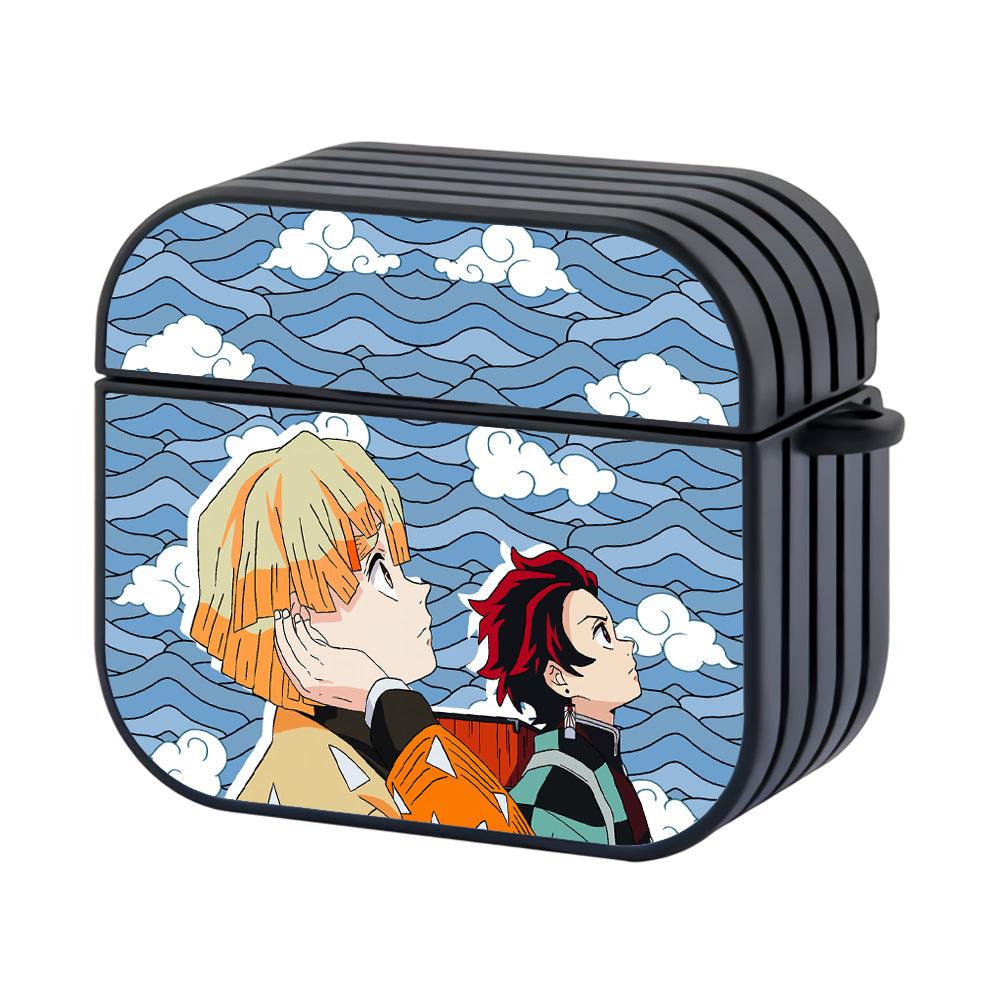 Demon Slayer The Wonder Sky Apple Airpods 4 Case Black