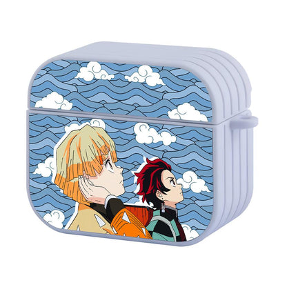 Demon Slayer The Wonder Sky Apple Airpods 4 Case White