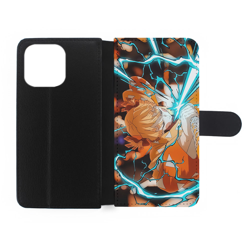 Demon Slayer Zenitsu Lightning Sword iPhone 14 Pro Max Case