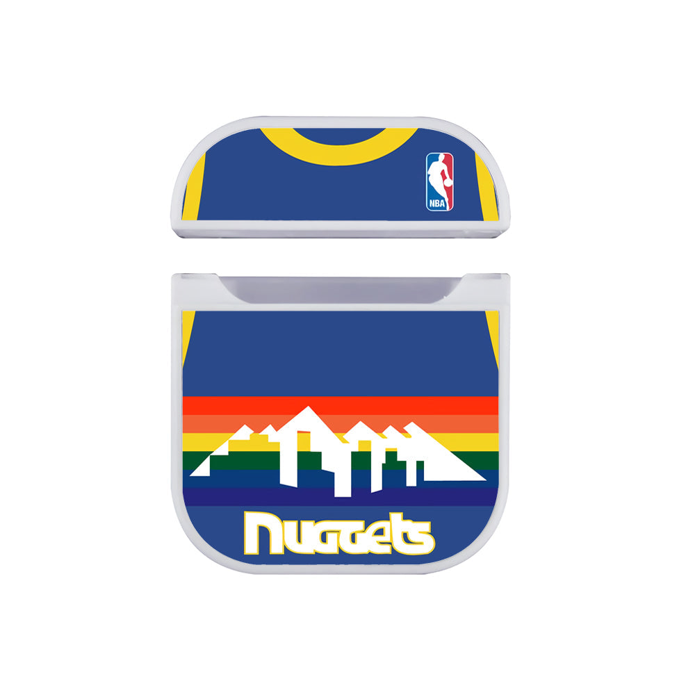 Denver Nuggets Jersey Team Apple Airpods Case White