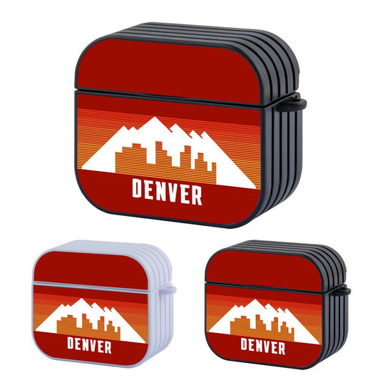 Denver Nuggets NBA Silhouette of The City Apple Airpods 4 Case