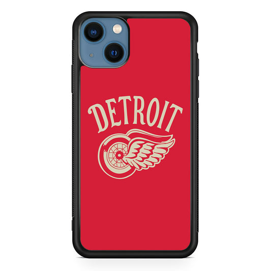 Detroit Red Wings NHL Team iPhone 15 Case - Carneyforia