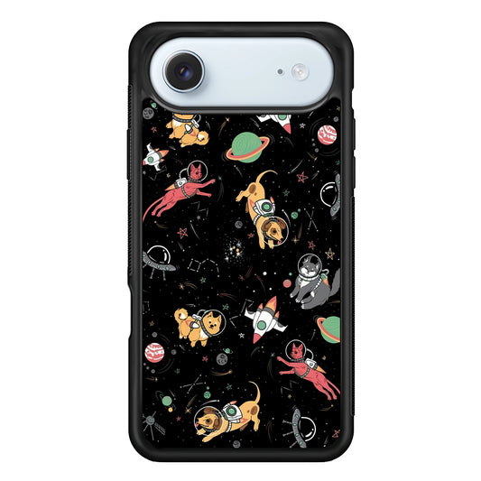 Dogs and Cats Space Form iPhone 17 Air Case