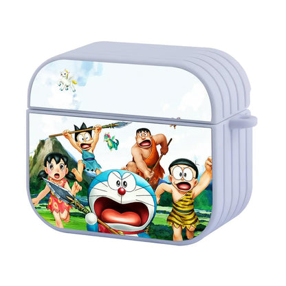 Doraemon in Ancient Times Apple Airpods 4 Case White
