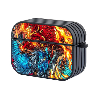 Dragon Art Mythology Apple Airpods Pro Case Black