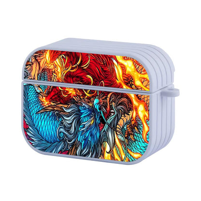 Dragon Art Mythology Apple Airpods Pro Case White