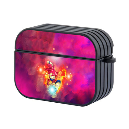 Dragon Ball Z Catch The Light Logo Apple Airpods Pro Case Black