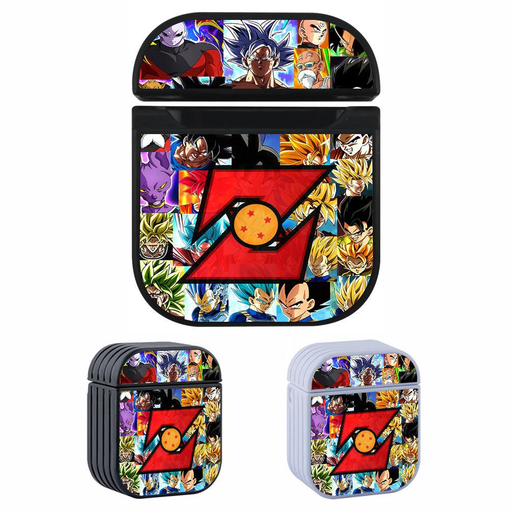 Dragon Ball Z Collage on Frame Apple Airpods Case