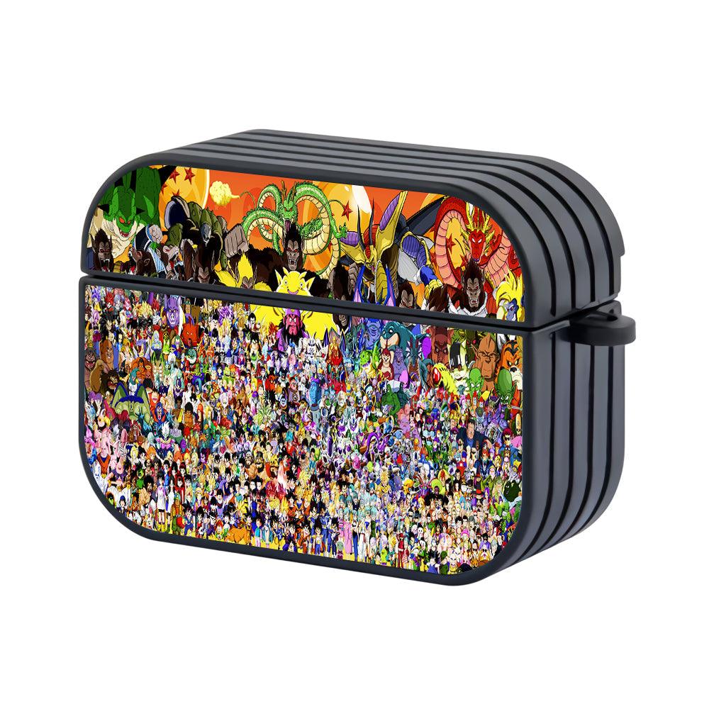 Dragon Ball Z Full Characters Apple Airpods Pro Case Black